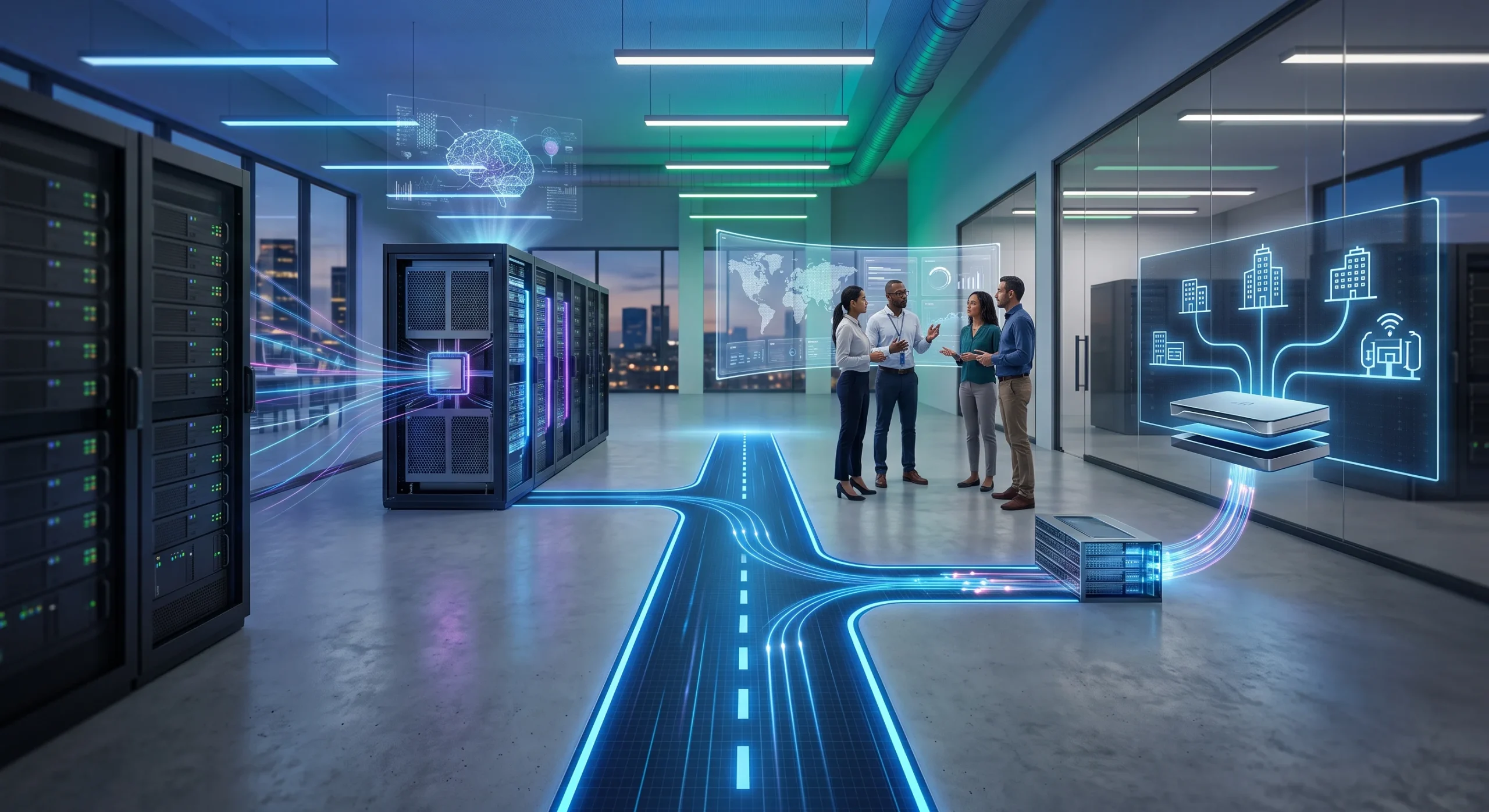 Infraestructura TI 2026: el mapa de ruta para adoptar Inteligencia Artificial y redes unificadas en la mediana empresa