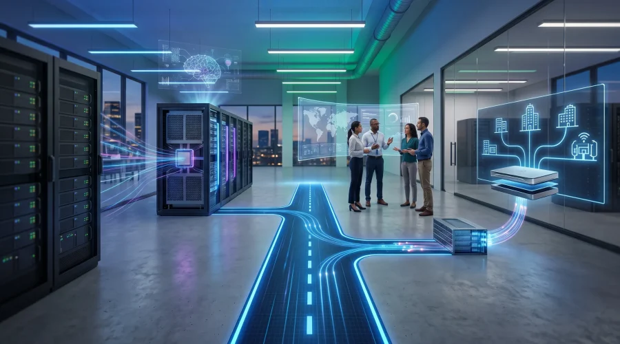Infraestructura TI 2026: el mapa de ruta para adoptar Inteligencia Artificial y redes unificadas en la mediana empresa